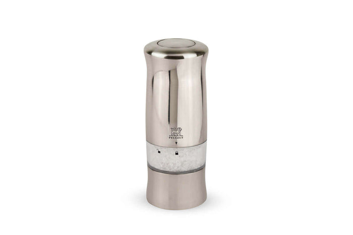 Moulin à sel électrique Peugeot Zeli en ABS avec éclairage 14cm