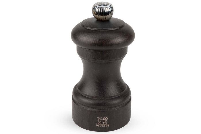 Moulin à sel manuel Peugeot Bistro 10cm en bois chocolat