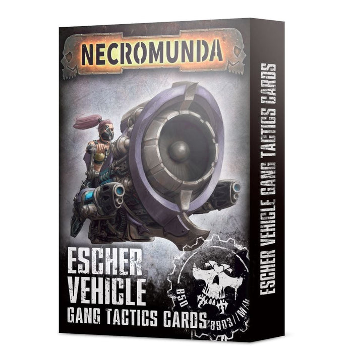 Necromunda Escher Vehicle Gang Tactics Cards