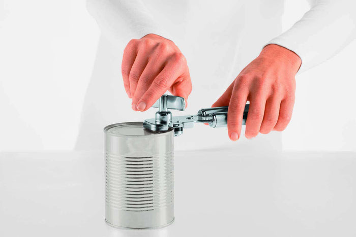Ouvre-boîte à pince Rösle en acier inoxydable