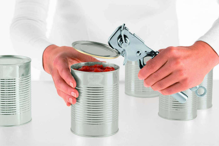 Ouvre-boîte à pince Rösle en acier inoxydable