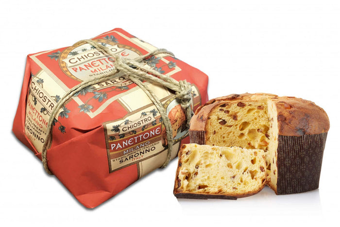 Panettone Chiostro Di Saronno classique 750g haut de gamme - Fabrication italienne artisanale