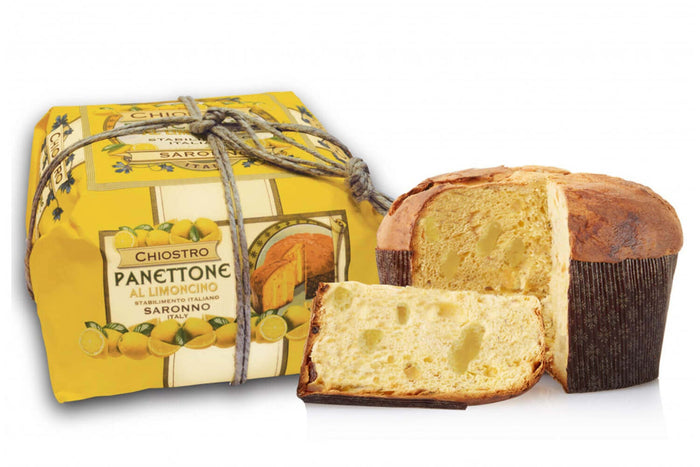 Panettone Chiostro Di Saronno limoncello 750g haut de gamme - Fabrication italienne artisanale
