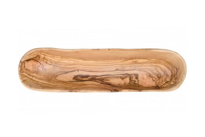 Panière à pain Bérard faite main en olivier qualité artisanale 35cm