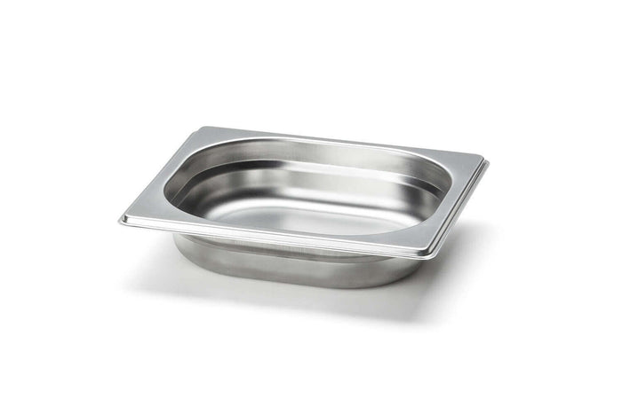 Petit bac gastronorme en inox pour planche à découper Continenta - 17,5x16x4cm
