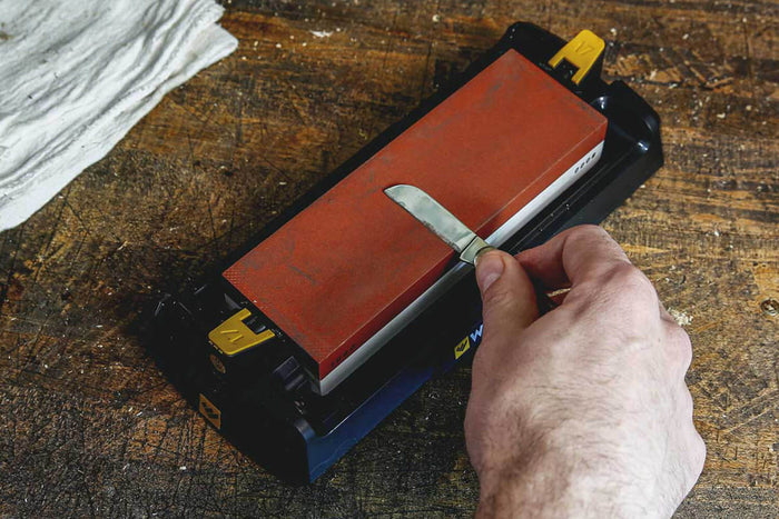 Pierre à aiguiser Worksharp grain 1000/6000 double face - Taille M