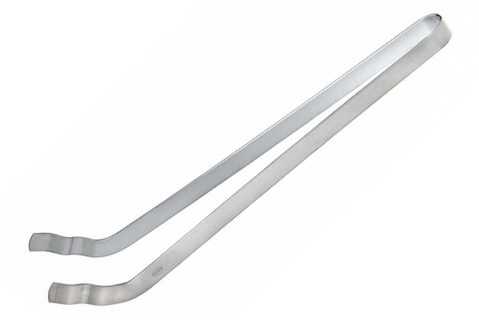 Pince à grillades coudée Rösle en acier inoxydable 35,5cm