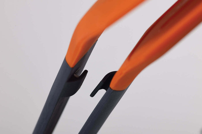 Pince spatule Joseph Joseph Turner Tongs 30cm en silicone gris et orange