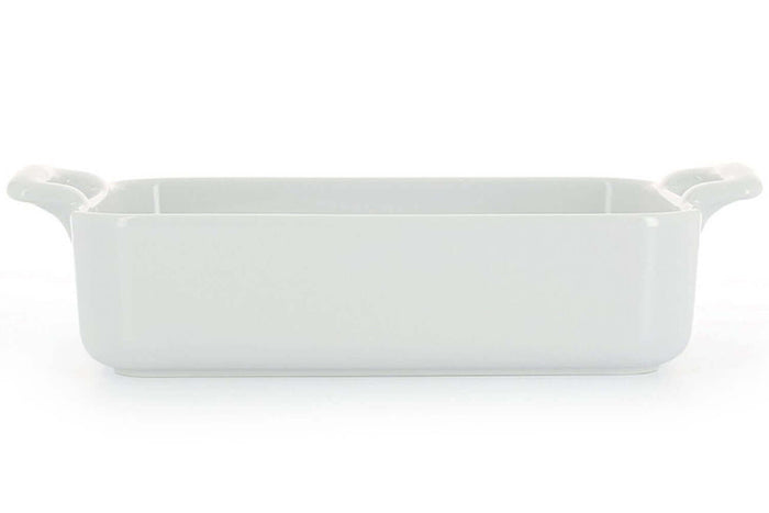 Plat rectangulaire Revol Belle Cuisine 34x25cm en porcelaine blanche