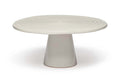 Plateau de présentation ø20cm Dutch Deluxes en céramique blanche