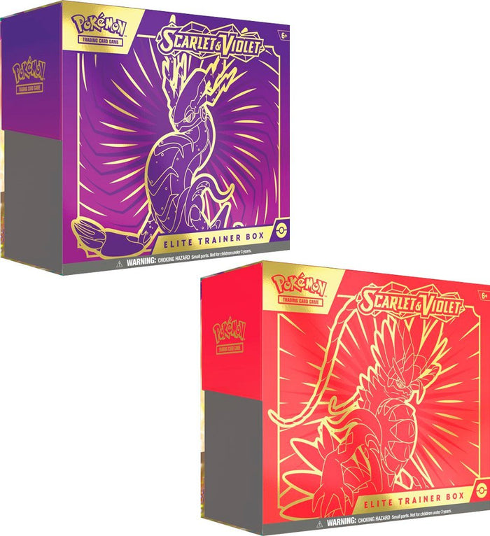 Pokemon Scarlet & Violet Elite Trainer Box