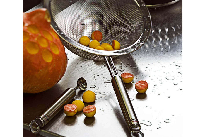 Pomme parisienne Rösle en acier inoxydable - Diamètre 3cm