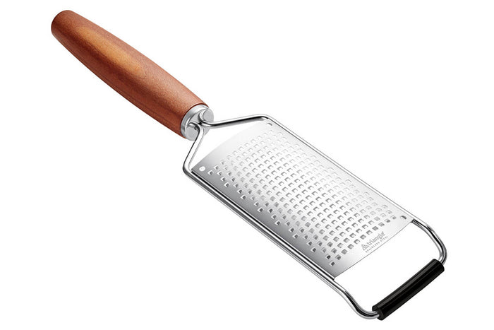 Râpe à fromage Triangle Sense inox 18/10 manche prunier
