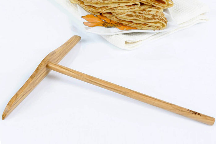 Râteau à crêpes Bérard fait main en olivier 22x19,5cm