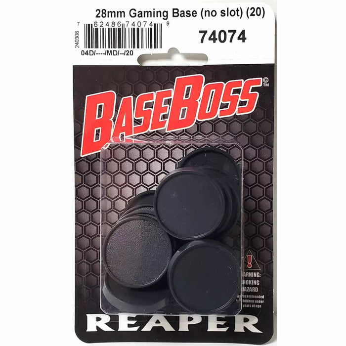 RPR 28mm Gaming Bases (Unslotted) (20)
