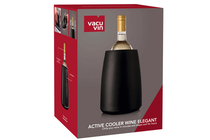Seau refroidisseur à vin Vacu Vin noir