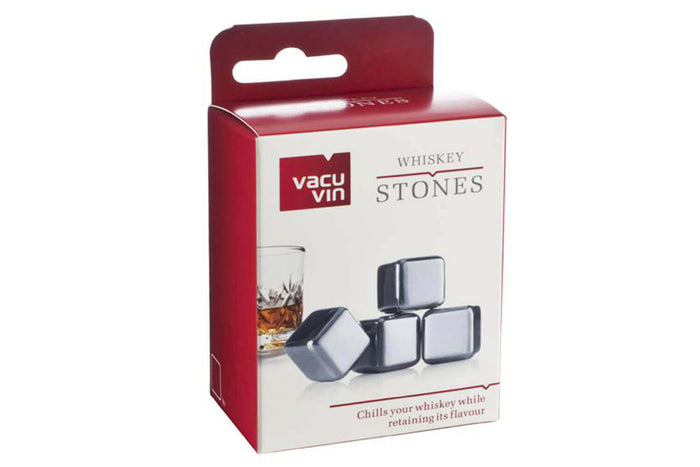 Set 4 pierres à whisky Vacu Vin
