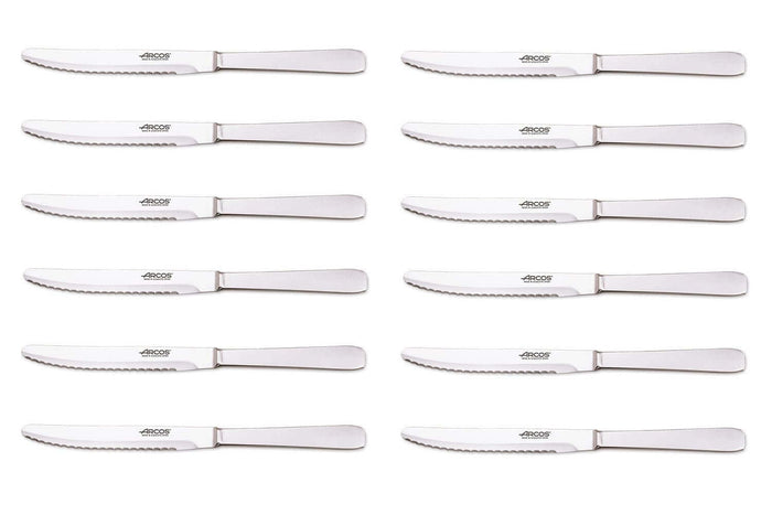 Set de 12 couteaux de table Arcos monobloc 12.5cm