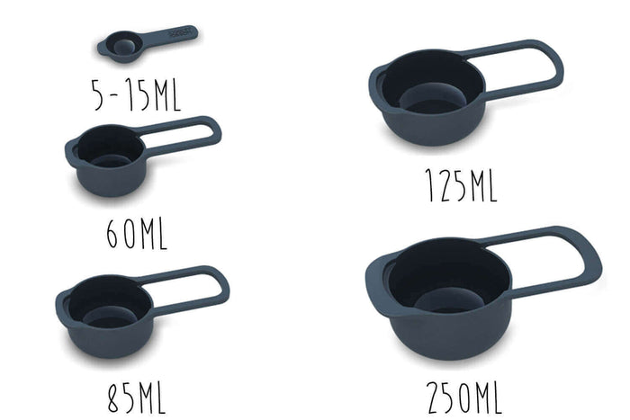 Set de 9 bols/passoires/doseurs Joseph Joseph Nest 100 emboîtables en inox