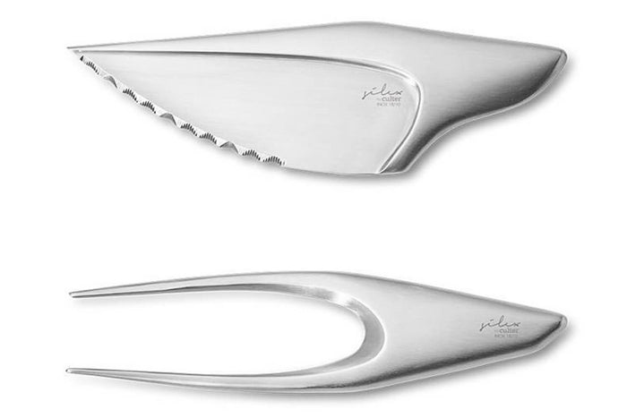 Set de découpe Culter Silex couteau + fourchette 18,5cm