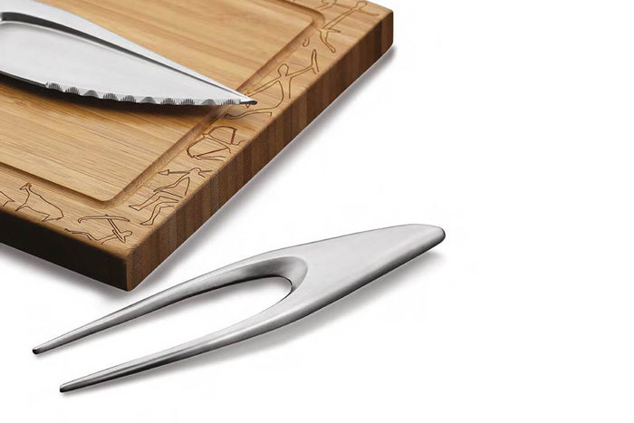 Set de découpe Culter Silex couteau + fourchette 18,5cm