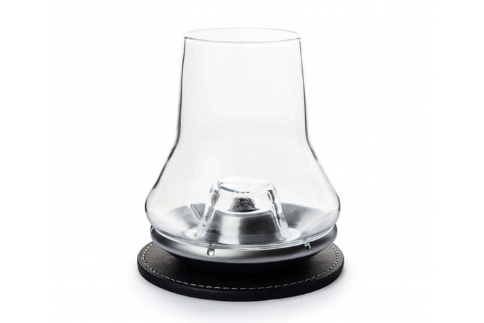 Set de dégustation whisky Peugeot Les Impitoyables verre 29cl + socle rafraîchissant