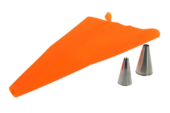 Set poche à douille 35cm réutilisable De Buyer + 2 douilles
