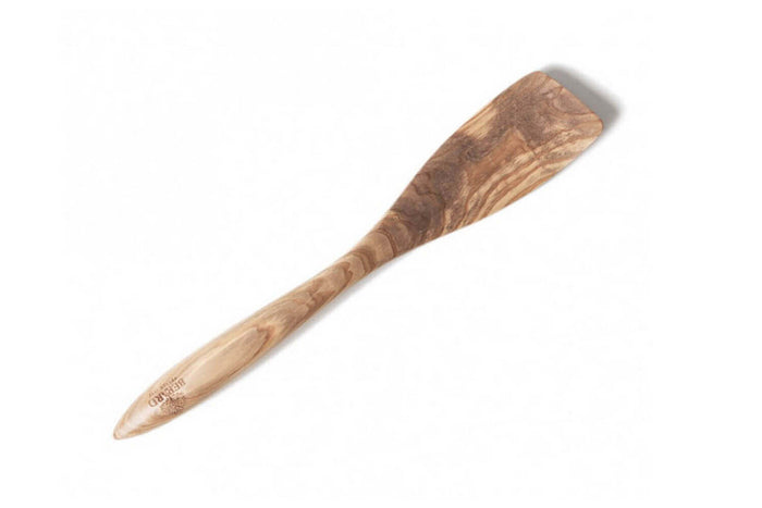 Spatule de cuisine Bérard Terra faite main en olivier 32cm