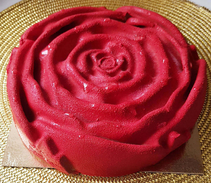 Spray velours pour pâtisserie Matfer choco rouge 400ml