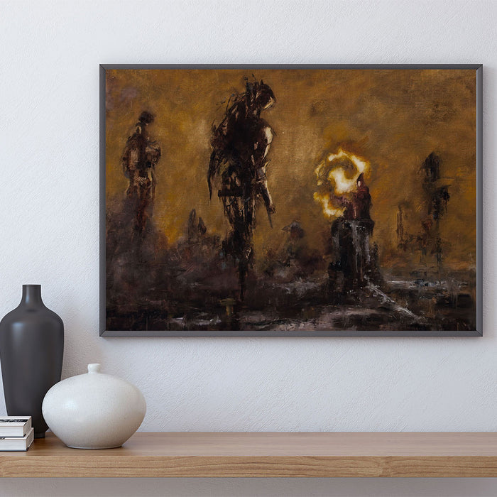Summoning Print <br>(about seeing things in negative light)