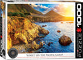 Sunset on Pacific Coast