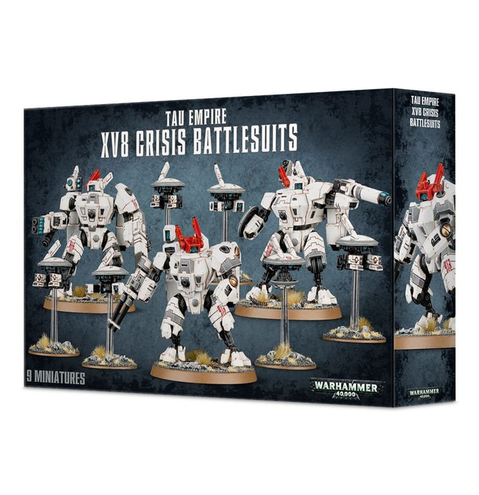 Tau XV8 Crisis Battlesuit Team