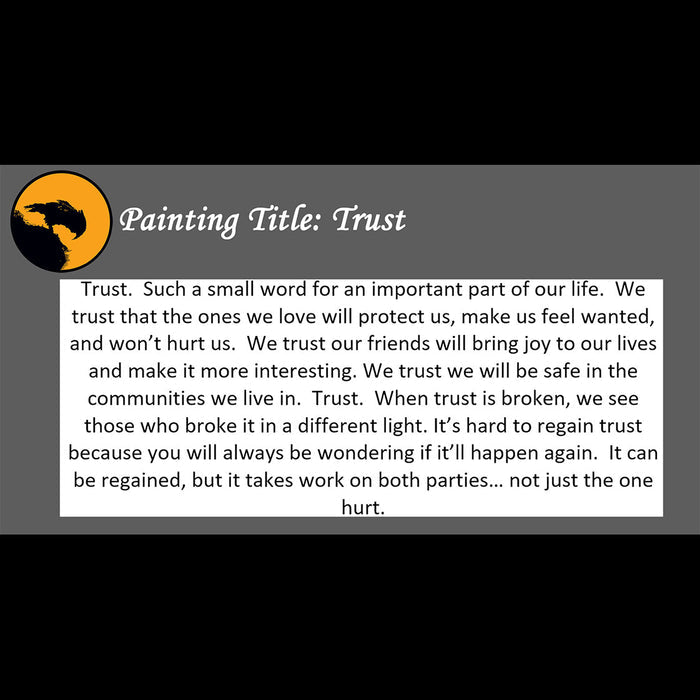 Trust Print <br>(about trusting others)