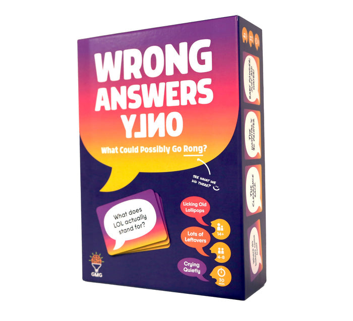 Wrong Answers Only
