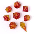 Wyrmforged RPG Dice Set – Phoenix Feather