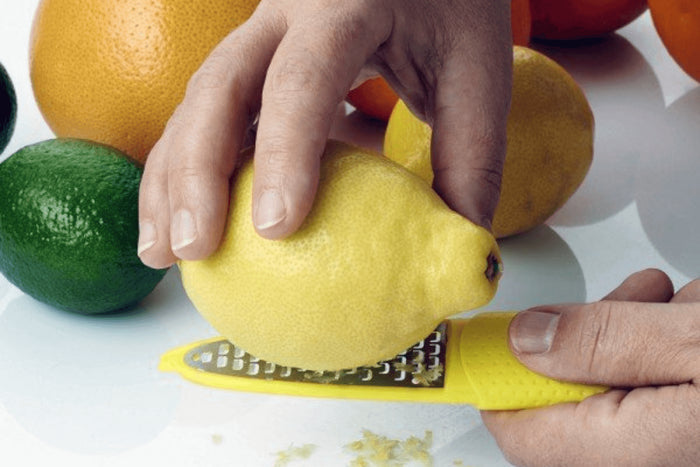 Zesty 4 en 1 multifonction manche en polypropylène avec 2 étuis de protection
